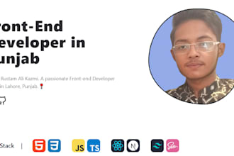 work as your frontend developer for a month