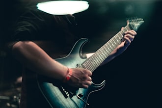 record a shred guitar solo