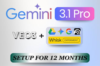 setup gemini pro, veo3 with pro, google ai pro 18 month