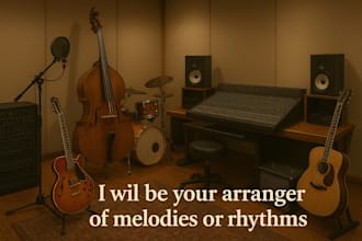 be your arranger of melodies or rhythms