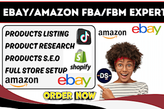 list products on ebay amazon noon vinted temu zalora hipvan reebelo tiktok shop