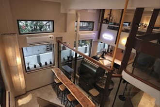 revamp interior restaurant design, cgi render coffee shop,cafeteria, bar,eatery