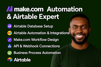 make com automation make com made com airtable automation airtable expert