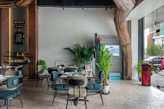 revamp, 3d interior design renderings for restaurant, hotel, office, cafe, store