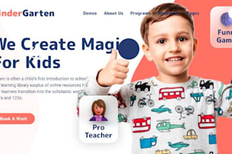 design squarespace childcare agency website maternity family daycare redesign