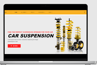 design auto parts shopify store automobile store auto parts automotive website