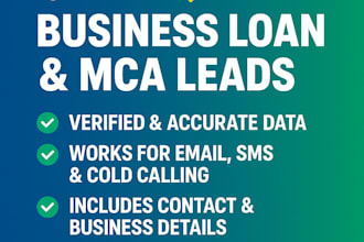 business loan leads mca leads, business loan website mca loan website