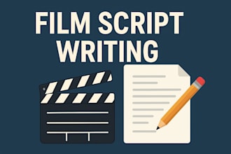 write a professional film script, screenplay, or short film script
