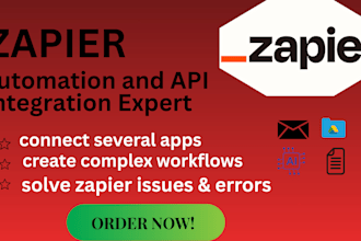 set up zapier integration and workflow automation