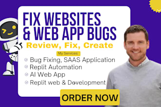 fix vibe coding bugs, repair lovable replit apps ai saas mvp