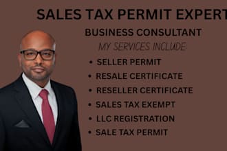 get resale certificates and seller permit in any states in US llc registration