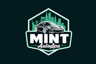 design awesome auto detailing logo