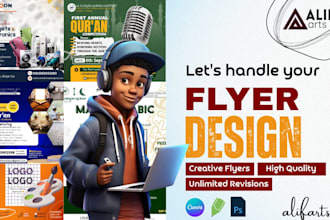 design professional flyers and posters that makes your brand stand out