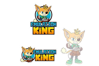 design extraordinary high quality retro gaming logo