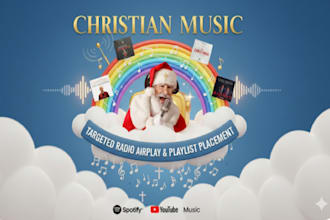 promote your christian music with targeted radio airplay and playlist placement