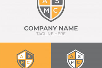 design a professional and modern education logo for your school or institution