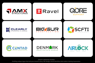 create a smart and minimal logo design for business