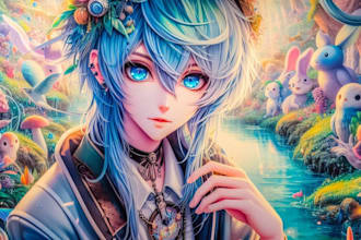 do an an anime or comic character