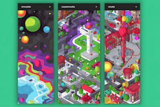 do any city map, vector map, event map, road map and travel map design