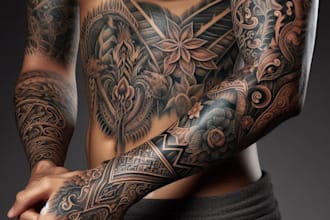 do an custom and realism tattoo design