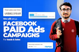 setup facebook ads campaign for leads and sales