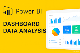 design business reports and  dashboards in power bi