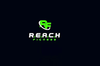 design looking fitness facility rock star logo
