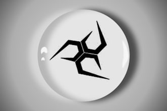 design a professional 3d logo