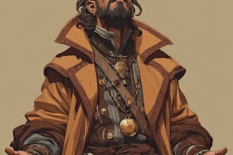 draw your custom dnd character illustration