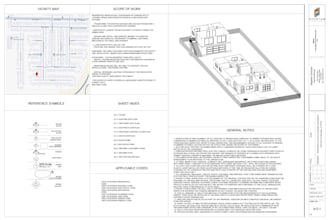 revit full set of permit ready floor plans for submission