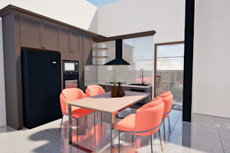 create realistic 3d interior design and render in twinmotion