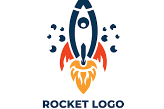 do wonderful super travel, rocket logo design