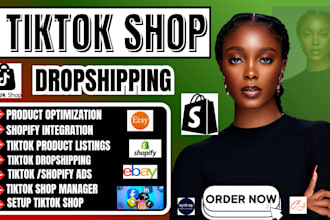 fix, setup tik tok shop manage tiktok shop dropshipping and tiktok shop ads gmv