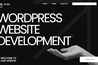 design perfect wordpress website development
