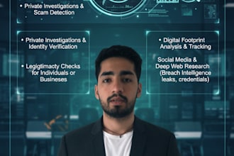 perform osint on people, companies and their digital presence