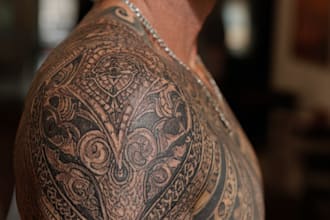 a tattoo design of tattoo sleeve