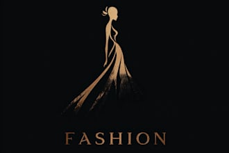 design luxury fashion logo with free source file