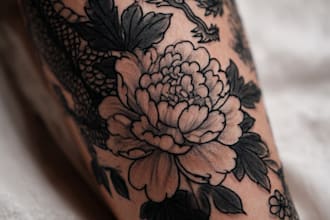 draw a custom tattoo design