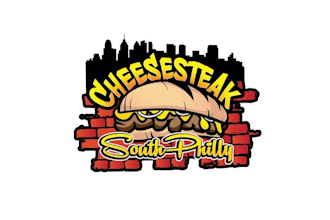 design inventive cheesesteak south philly logo