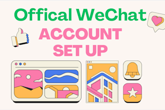 register a wechat official account for your business