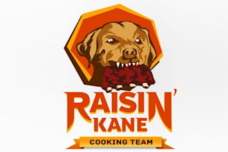 design unique professional cooking team logo