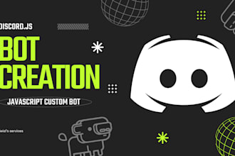 develop a custom discord bot for your server in javascript