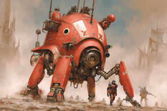 make a paint warhammer character