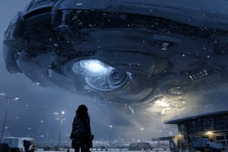sci fi illustration and sci fi art