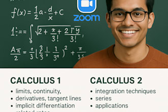 tutor and help calculus 3 2 1