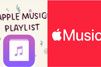 promote your music on and apple music playlists and grow real streams