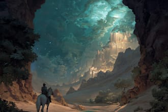 do amazing background art