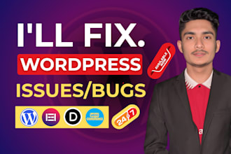 fix wordpress critical errors, plugin conflicts and theme issues
