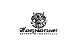 design ragnorok strength fitness logo
