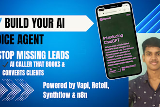 build ai voice agent or ai caller using vapi, retell, synthflow, elevenlabs, n8n